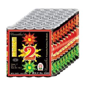 2 SOUND CRACKERS BUNDLE 10 PKTS